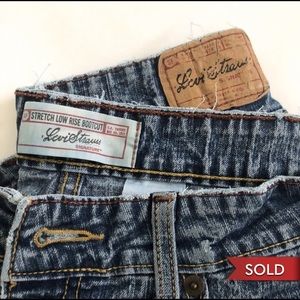 SOLD_______Vintage Levi’s Levi Strauss Boot Cut